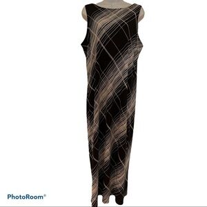 Style & Co collection maxi sleeveless summer dress Sz  L